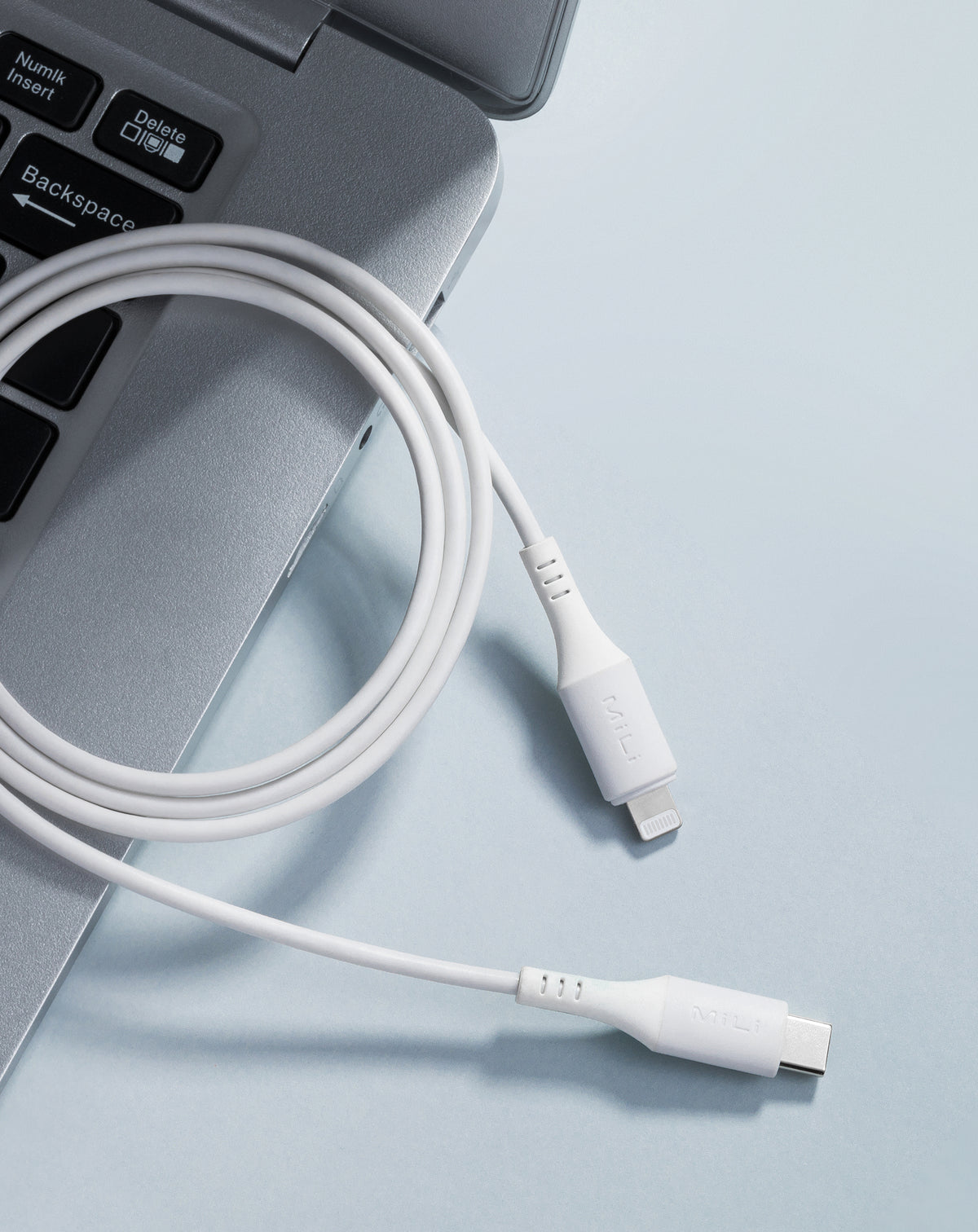 Mili Type-C to Lightning Cable White