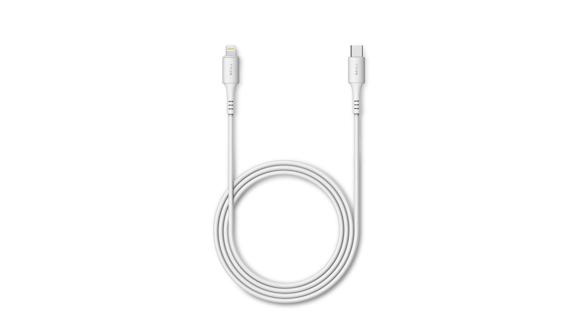 Mili Type-C to Lightning Cable White