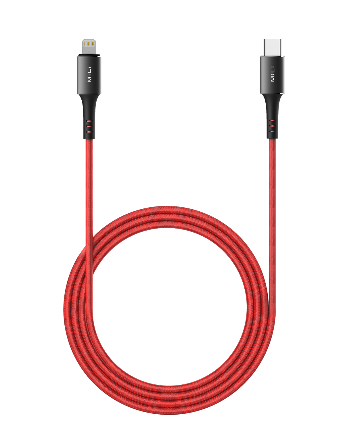 MiLi Braided Type-C to Lightning Cable