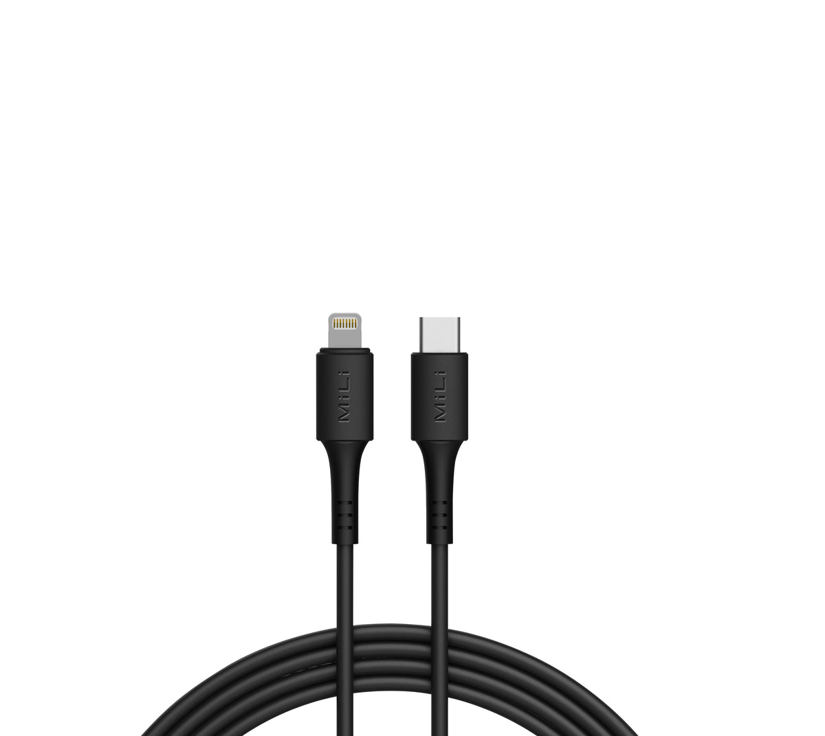 Mili Type-C to Lightning Cable Black