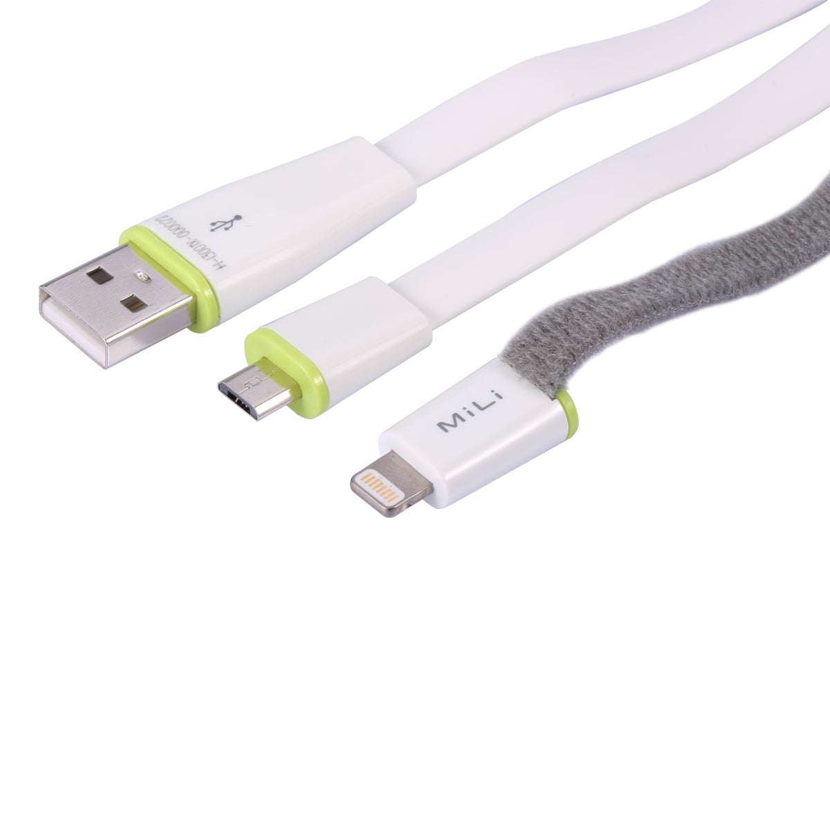 2 in 1 Lightning & Micro USB Cable