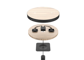 Wireless charging table