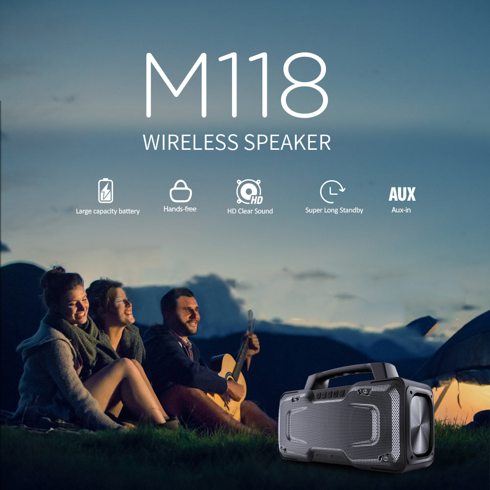 NEW  MONSTER®  Bluetooth Speaker M118