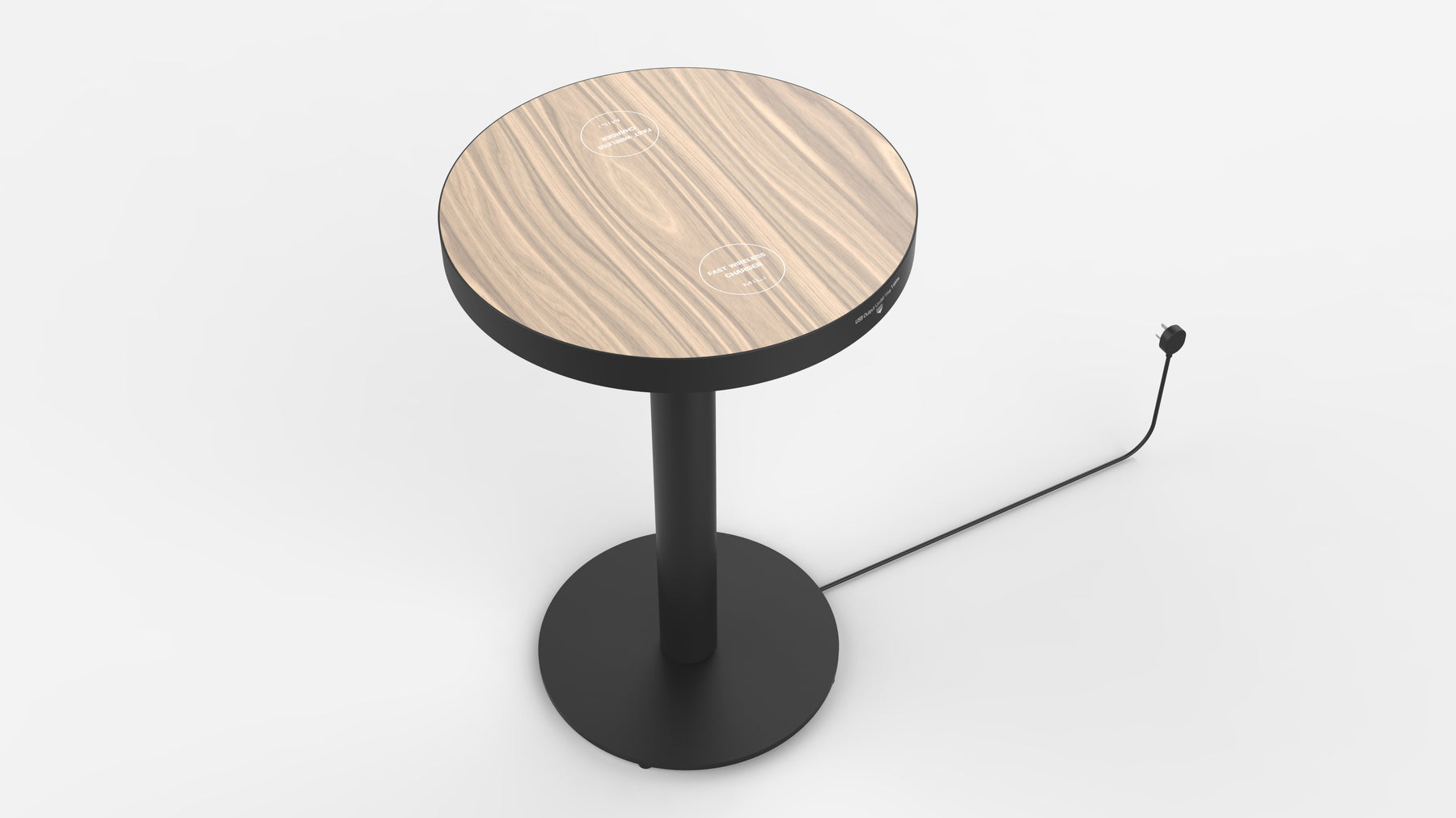 Wireless charging table